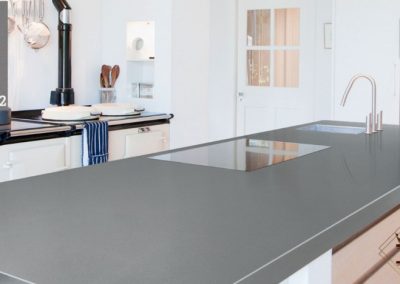 Mirano Gray Quartz Kitchen Countertop | Colorado Springs