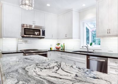 Silver Cloud Granite Kitchen Countertop