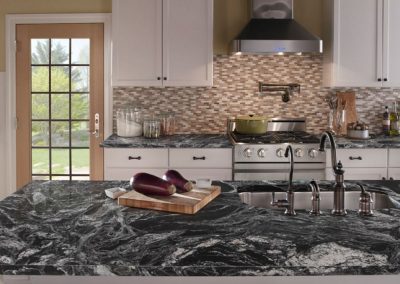 Silver Waves Granite Kitchen Countertop