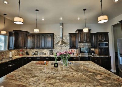 River Bordeaux Granite Kitchen Countertop | Colorado Springs