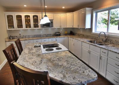 White Persa Granite Kitchen Countertop | Colorado Springs