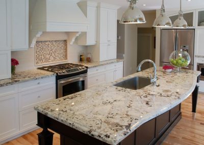 Alaska White Granite Kitchen Countertop | Colorado Springs